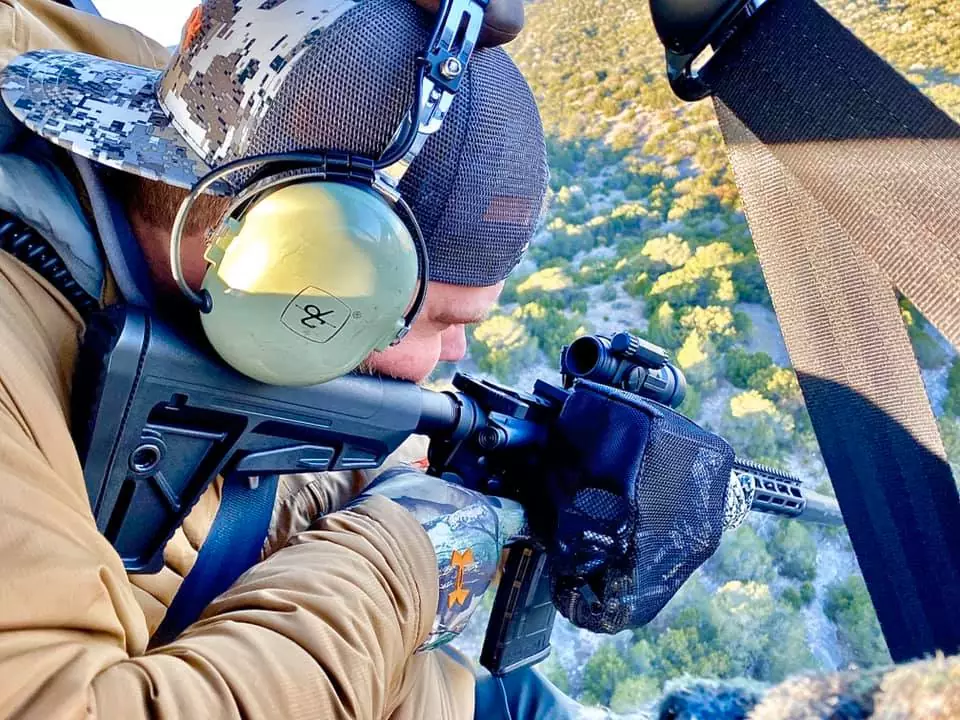 Helicopter Pig Hunting